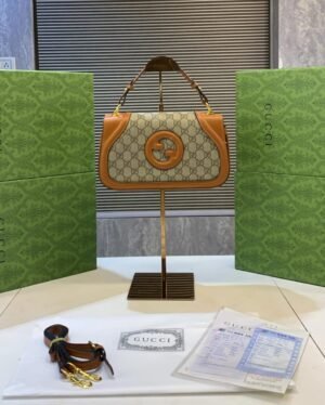 GUCCI HANDBAGS ( BROWN )