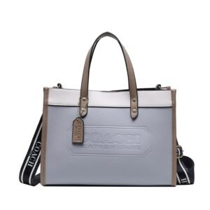 Coach Field Tote Bag Sky blue