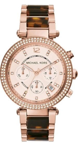 MICHAEL KORS PARKER TORTOISE & ROSE GOLD WOMEN MK6378