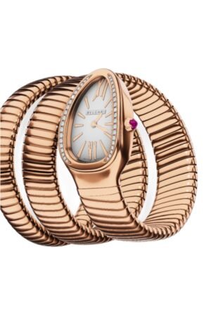 BVLGARI SERPENTI TUBOGAS ROSE GOLD WHITE WOMEN 103002