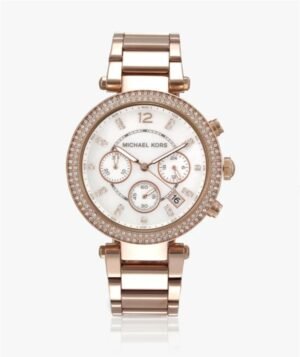 MICHAEL KORS PARKER ROSE GOLD PEARL ICON WOMEN MK5491