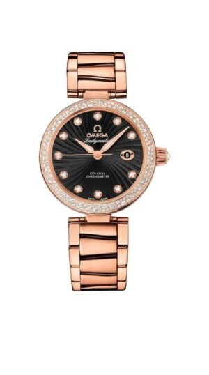 OMEGA DE VILLE LADYMATIC SUPERNOVA RED GOLD WOMEN 425.65
