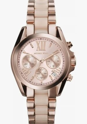 MICHAEL KORS ROSE GOLD BRADSHAW CHRONOGRAPH WOMEN